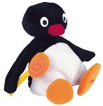 Childrens Toyshop  Third Party New : Pingu with Lollipop Soft Toy
