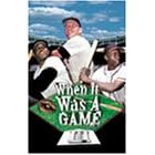 When It Was a Game 3 (1960's Baseball) [VHS]