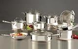 Emerilware By All-clad 17 Piece Stainless Steel Cookware Set with 8qt Pasta Set Discount