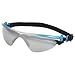 Doggles K9 Optix Blue Rubber Gradient Frame with Smoke Lens Sunglasses, Large