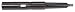 Jacobs 30446 822 Extension Socket for No. 2 Morse Taper Outside and No. 2 Morse Taper Inside