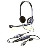 Plantronics Skype-ready Audio 45 USB Stereo PC Headset