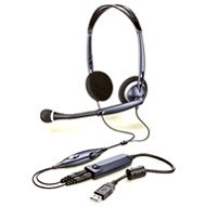 Plantronics Skype-ready Audio 45 USB Stereo PC Headset