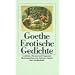 Erotische Gedichte: Gedichte, Skizzen und Fragmente (insel taschenbuch)