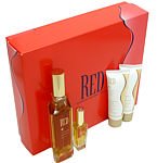 EDT SPRAY 3 OZ & BODY LOTION 1.6 OZ & SHOWER GEL 1.6 OZ & EDT SPRAY .33 OZ MINI - RED by Giorgio Beverly Hills