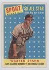 1958 Topps #494 - Warren Spahn AS