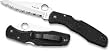 Pacific Salt, Black FRN Handle, Serrated