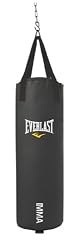 Everlast 70-Pound MMA Poly Canvas Heavy Bag (Black)
