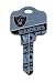 Oakland Raiders Kwikset KW1 House Key