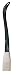 iSi Basics Silicone Dual Basting Brush, Black/White
