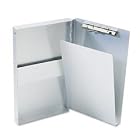 Aluminum SnaPak Form Holder, Side Opening with Storage, Memo 5-2 3x9-1 2 SAU10507 by Forms
