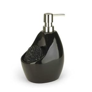 Joey Soap/Pump Scrubby Holder Combo. - Black Joey Soap/Pump Scrubby Holder Combo. - Black