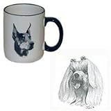 Maltese Country Mug, Porcelain by Rosalinde (12 oz.)
