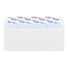 Columbian White Grip-Seal 4 1/8 x 9 1/2 Inch V-Flap Non-Window Business Envelopes 500 Count (CO145)