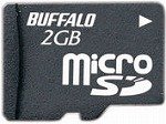 BUFFALO microSDカード 高速モデル 2GB RMSD-BS2G