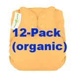 bumGenius Elemental Organic One-Size Cloth Diapers Package of 12