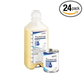 Pulmocare Liquid Nutrition for Pulmonary Patients, Strawberry, Case of 24 Cans- each 8 Fluid Ounces (237 ml)