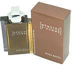 MEMOIRE D HOMME by Nina Ricci - EDT SPRAY 3.4 oz for Men
