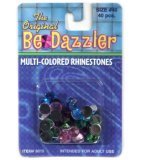 Original Bedazzler Rhinestones Size 40 105 Pieces Multicolor Be Dazzler