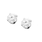 Platinum Diamond Stud 1.00 CTW Earrings