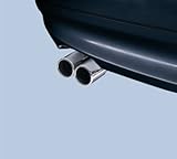 BMW Genuine Factory OEM 82120398334 Chrome Exhaust Tips for 3 Series 4 Door E90 2006 - 2010 (set of 2)