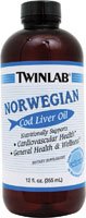 TwinLab - Norwegian Cod Liver Oil Plain, 12 fl oz liquid