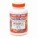 Health & Personal Care : Sunkist Vitamin C 500mg Chewable Mixed Fruit Tablets Bonus 33% More 90+30 Tablets, 120 ea