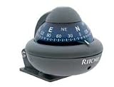 RITCHIE RITCHIESPORT COMPASS - BRACKET MOUNTDial: 2 Blue Mount: Bracket Color: Black by E. S. RITCHIE & SONS INC
