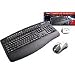 Trust Computer 302KS Silverline Wireless Desk Set Tastatur schnurlos 106 Tasten MS W95 D +Maus, 19 Tasten Schwarz