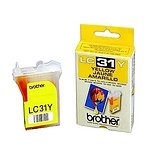 Inkjet Print Cartridge, LC31Y, Genuine Original, 400 Page Yield, Yellow BRTLC31Y