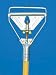 Wing Nut Screw Clamp Mop, Wood Handle 63