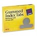 Gummed Index Tabs, Gray Cloth, Round Tabs, 25/Pack (AVE59112) Category: Index Tabs an...