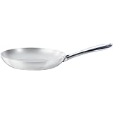 WearEver A8340765 Cook and Strain Stainless Steel Dishwasher Safe 12-Inch Fry Pan / Saute Pan, Silver