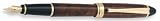 Aurora Ipsilon Lacquer Turtle 14KT Nib Extra Fine Point Fountain Pen - AU-B13TEF