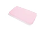 Baby Boum Cotton Rich Jersey Sheet 70 x 140cm (Candyfloss Pink)