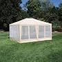 Sun-Mart Deluxe Screen House, Party Tent 15x12ft Beige