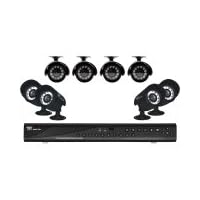 Night Owl Zeus-85 Video Surveillance System. 16 CHANNEL DVR 8 CAMERA 500 GB HD ANGCAM. 8 x Camera, Digital Video Recorder - H.264 Formats - 500 GB Hard Drive