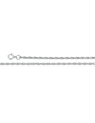 Rope Chain 14K Gold White Ch74 24 Inch