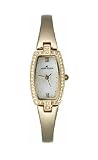 Anne Klein Crystal Mother-of-Pearl Dial Women's Watch #9714MPGB