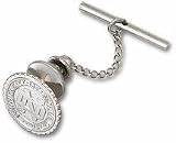 Sterling Silver UNIV OF NOTRE DAME TM SEAL TIE TAC