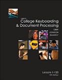 Gregg College Keyboarding & Document Processing: Word 03, Kit 3