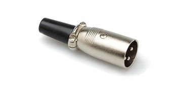 Hosa XLM025 XLR Male Connector with Clamp Strain Relief