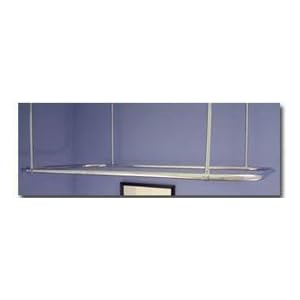 Rectangular Ceiling Mount Shower Curtain Ring - 48