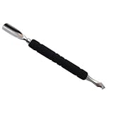 Satin Edge Rubber Grip Cuticle Pusher & Pterygium Remover