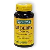 Bilberry 1000mg - Promotes Healthy Eye Function, 90 softgels, (Good'n Natural)