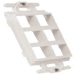 6-JACK Decora&reg; Plate, Pack of 10
