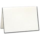250 Black Bordered Pearl White Folded Notes