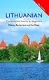 Colloquial Lithuanian: The Complete Course for Beginners (Colloquial Series)