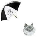 Birman Cat Umbrella by Porcelain by Rolalinde (60' Arc)