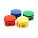 Wire Cube Connectors - Primary Colors - Set of 4 by Organize It All